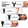 Pistola Masaje Muscular - Facial - Imagen 4