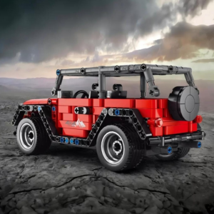 CARRO JEEP 4X4 ARMABLE A CONTROL REMOTO