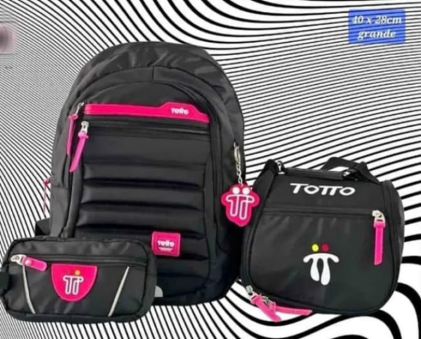 BOLSO ESCOLAR TOTTO TRIO
