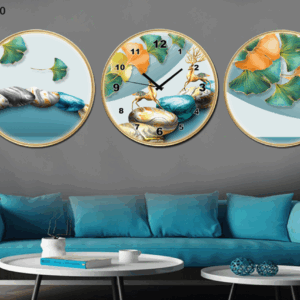RELOJ PARED ESTILO POLIPTICO 3 PIE RP-40