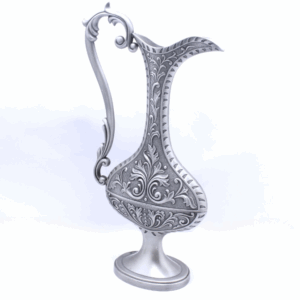 Jarra Decorativa en Electro Plata